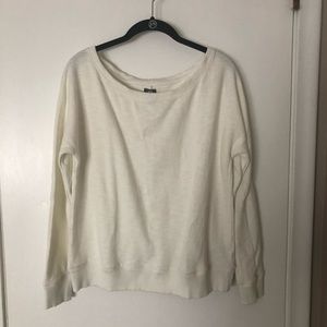 GapFit Cream Sweatshirt